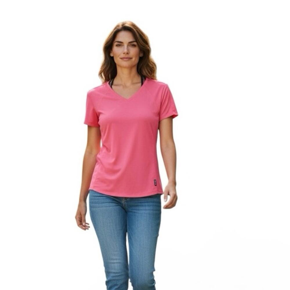 RBX Pink Athletic T-Shirt Size Small Lightweight Activewear Short Sleeve Top